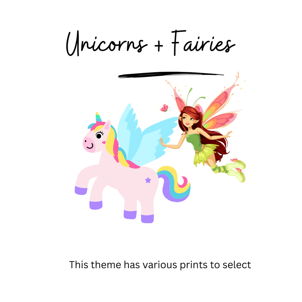 Unicorn + Fairy Prints