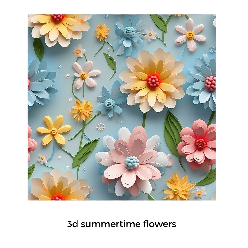 3d summertime flowers – Little Lovies Closet