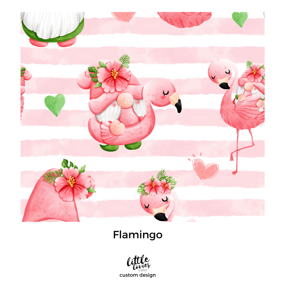 Oh Flamingo Capris - High Waist Capris with Pockets