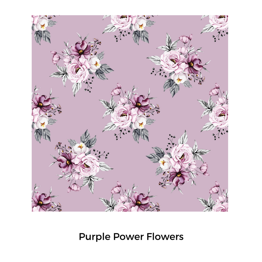 Purple Holographic Pastel Rainbow Flower Fairy Bra and Bottom – L