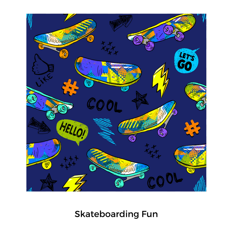 Skateboarding Fun – Little Lovies Closet